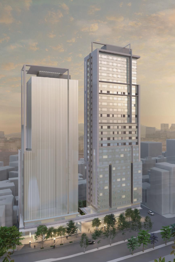 擬定臺北市中正區臨沂段三小段 412 地號等 12 筆(原 7 筆)土地都市更新權利變換案
